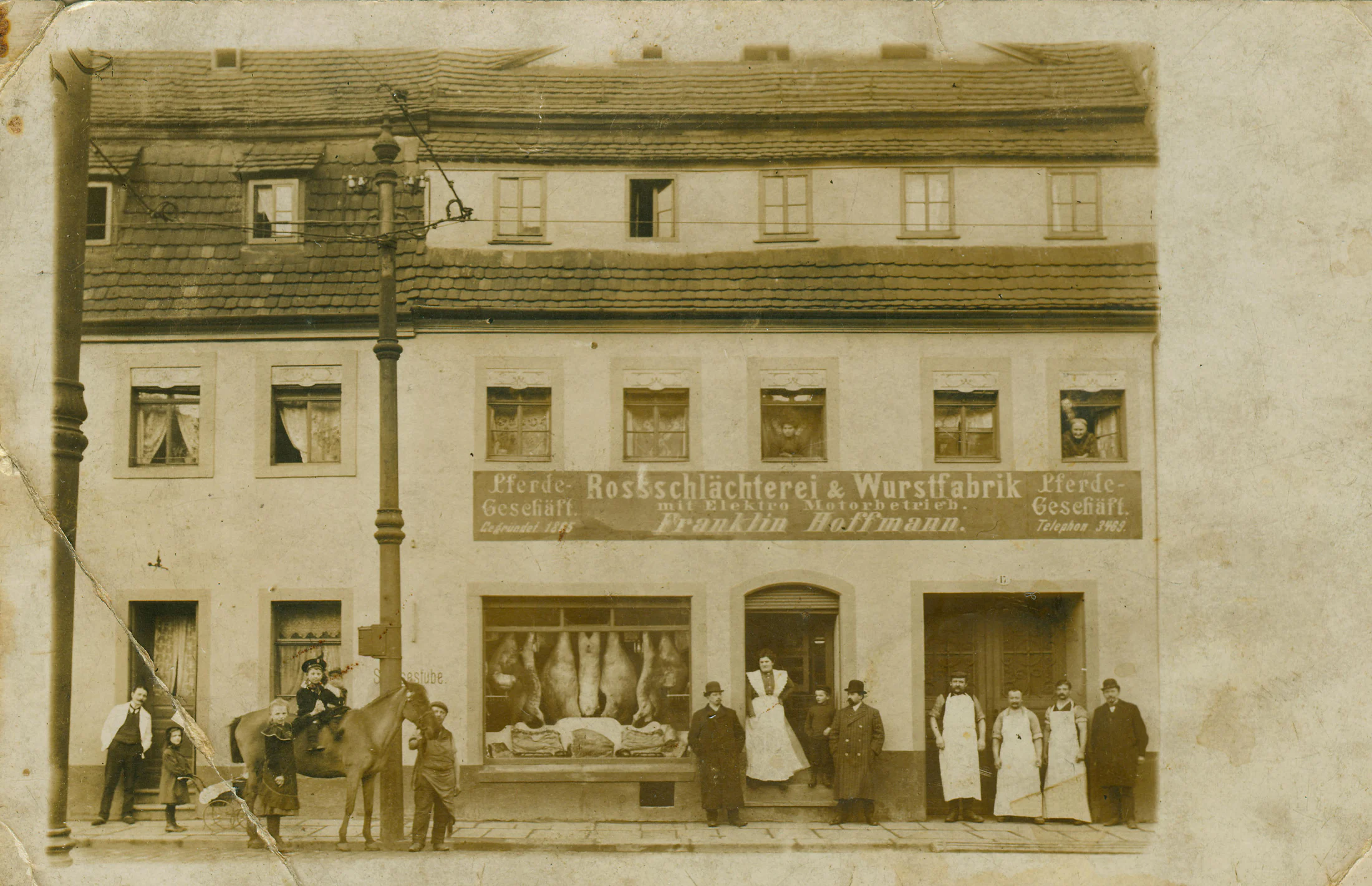 Historisches Geschäftshaus der Familie Hofmann
